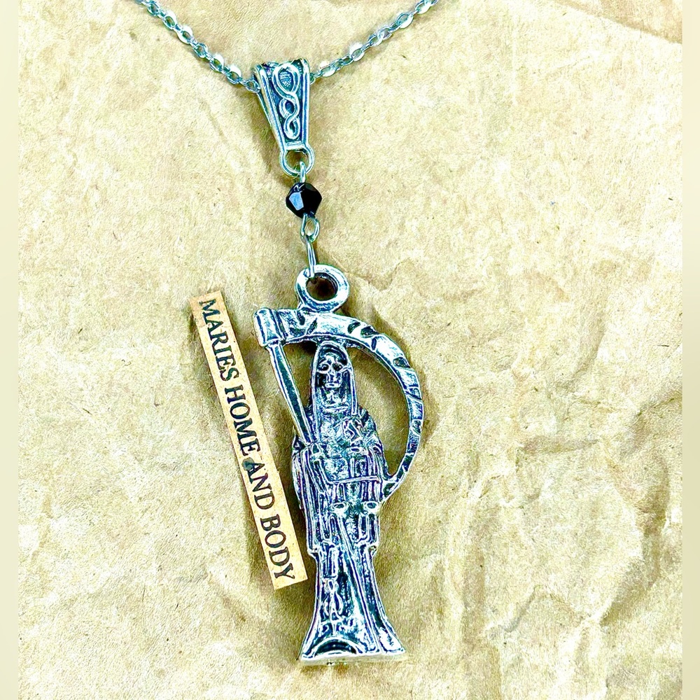Grim Reaper La Santa Muerte Necklace jewelry New Unisex